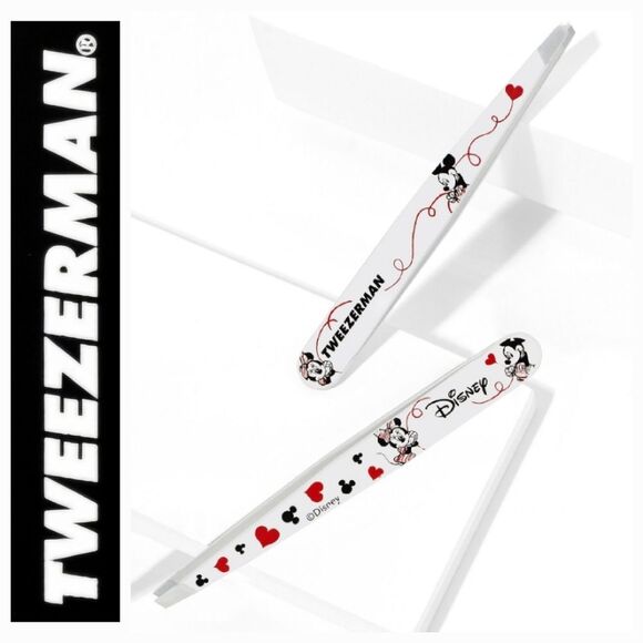 Tweezerman X Disney Mickey & Minnie Mouse Forever In Love Slant Tweezer - Picture 1 of 8